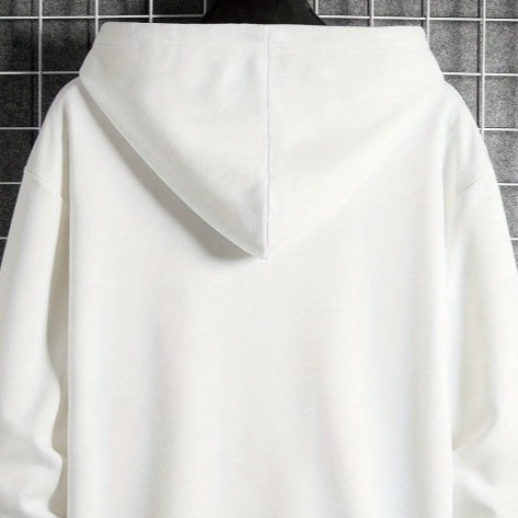 Casual Geometric Pattern Hoodie