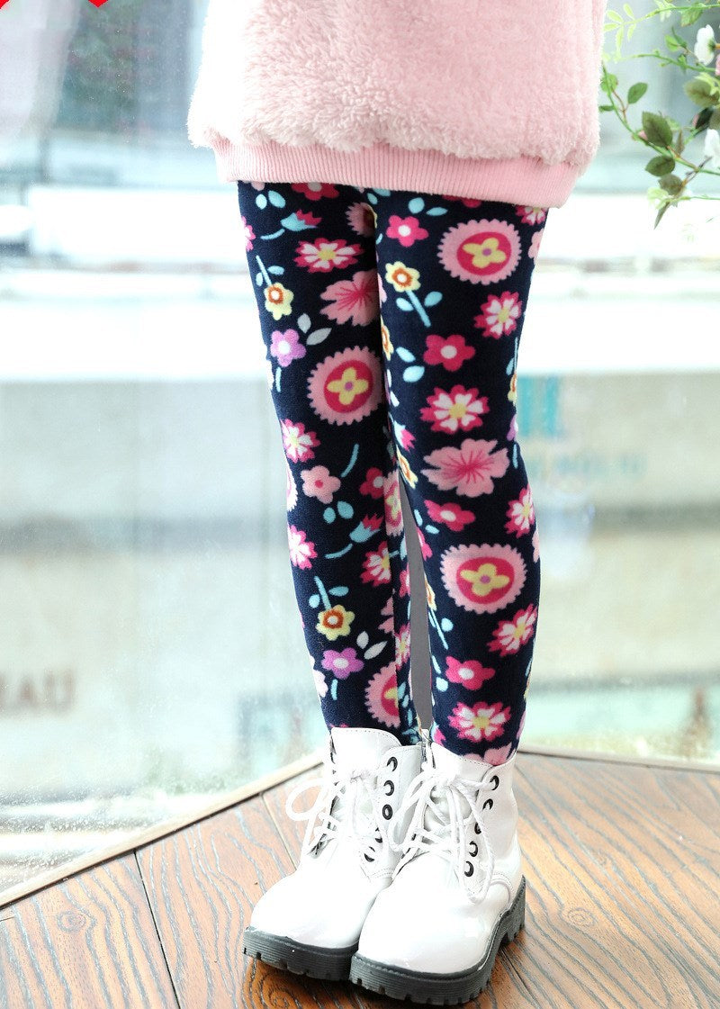 Girls' Patterned Trousers