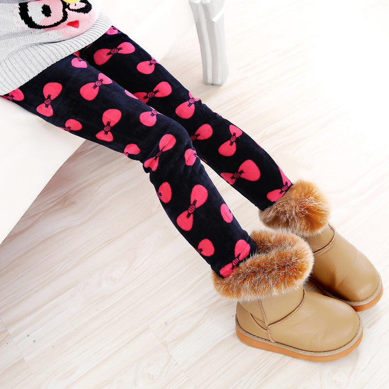 Girls' Patterned Trousers