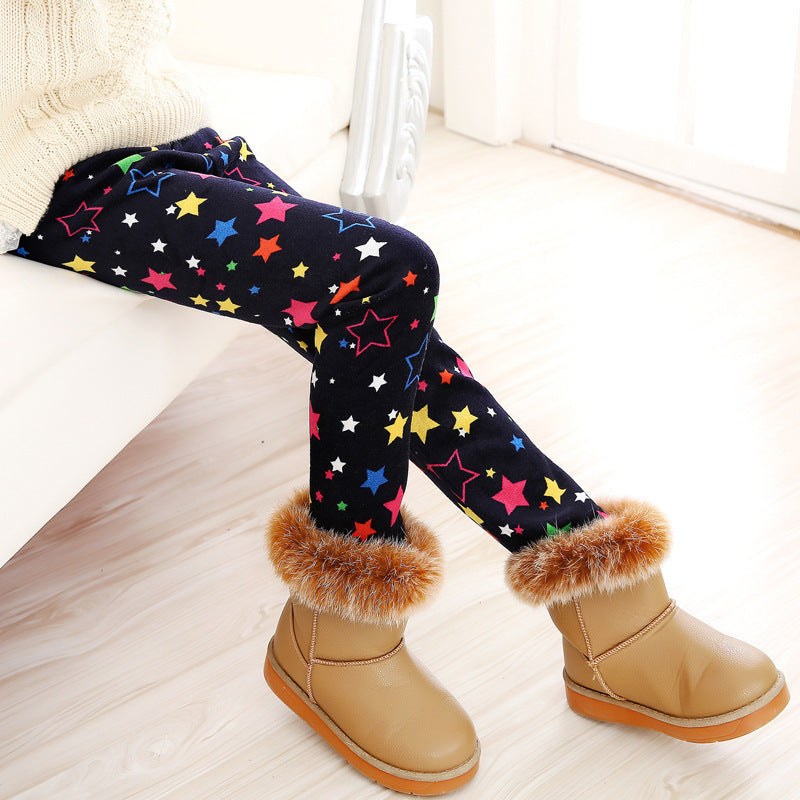 Girls' Patterned Trousers