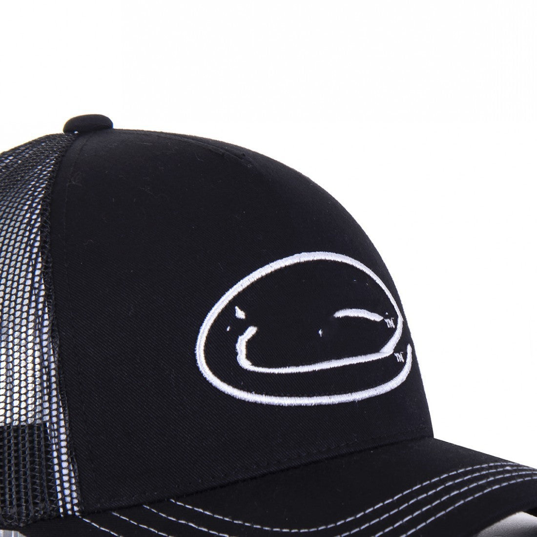 Embroidered Cotton Mesh Hat