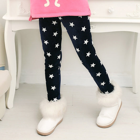 Girls' Patterned Trousers