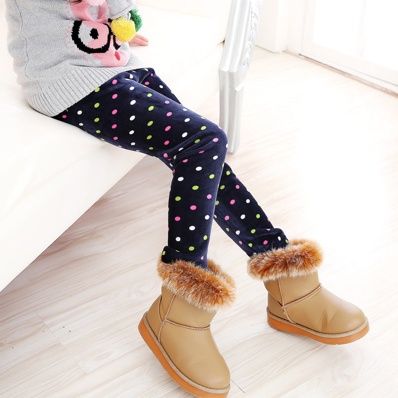 Girls' Patterned Trousers