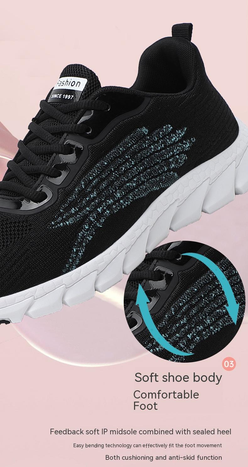 Breathable Flyknit Sneakers