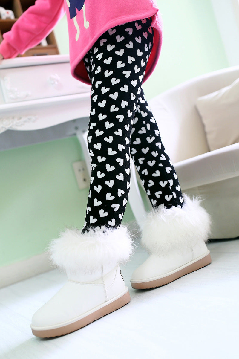 Girls' Patterned Trousers