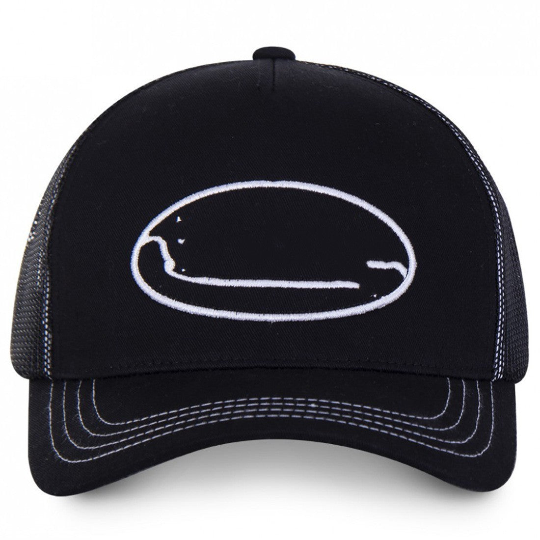 Embroidered Cotton Mesh Hat