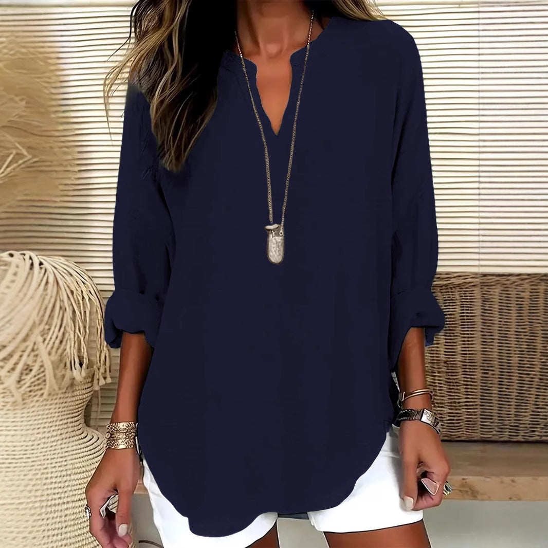 Women's V-neck T-shirt