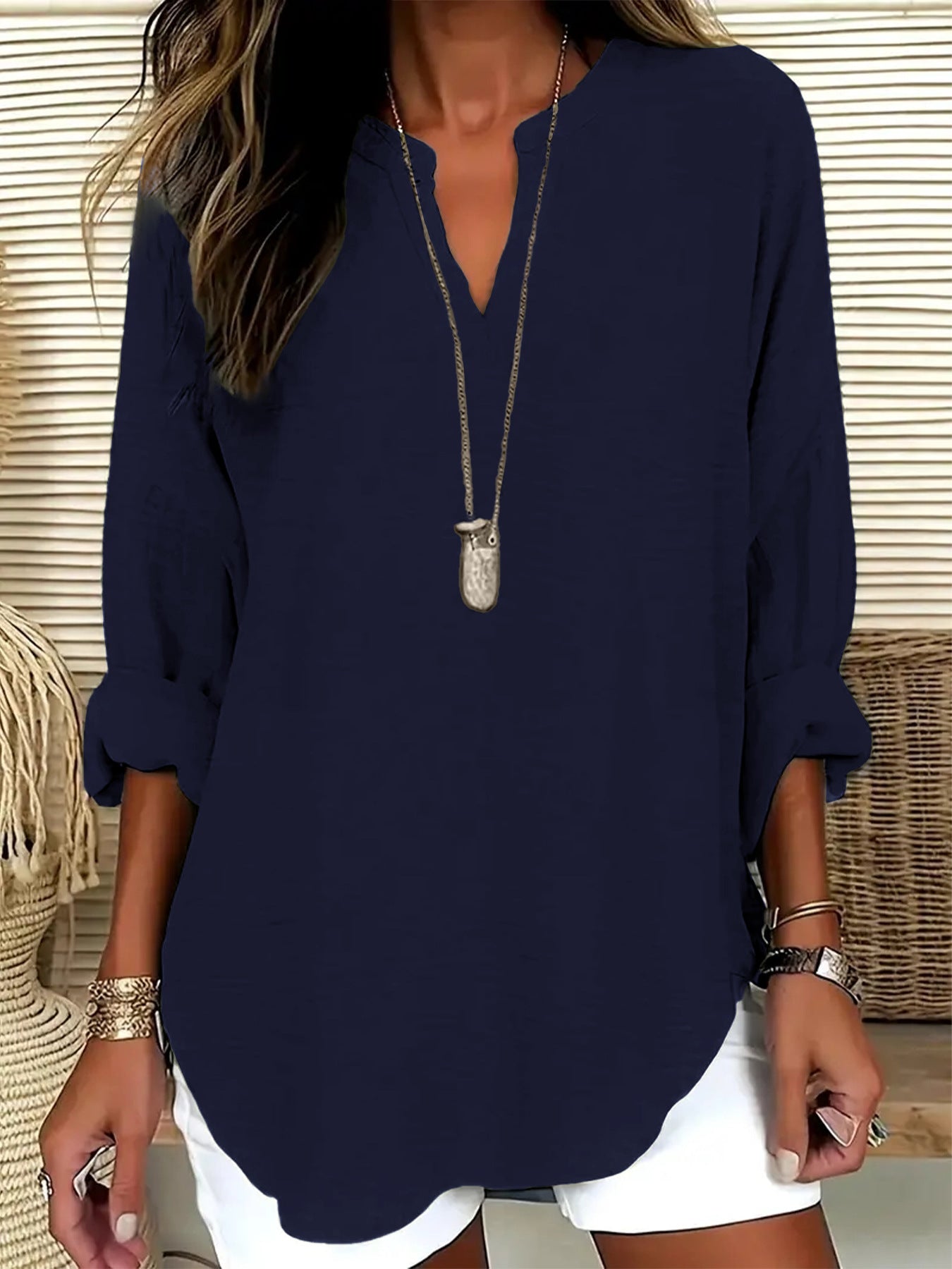 Women's V-neck T-shirt