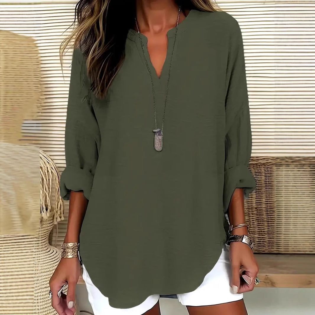 Women's V-neck T-shirt